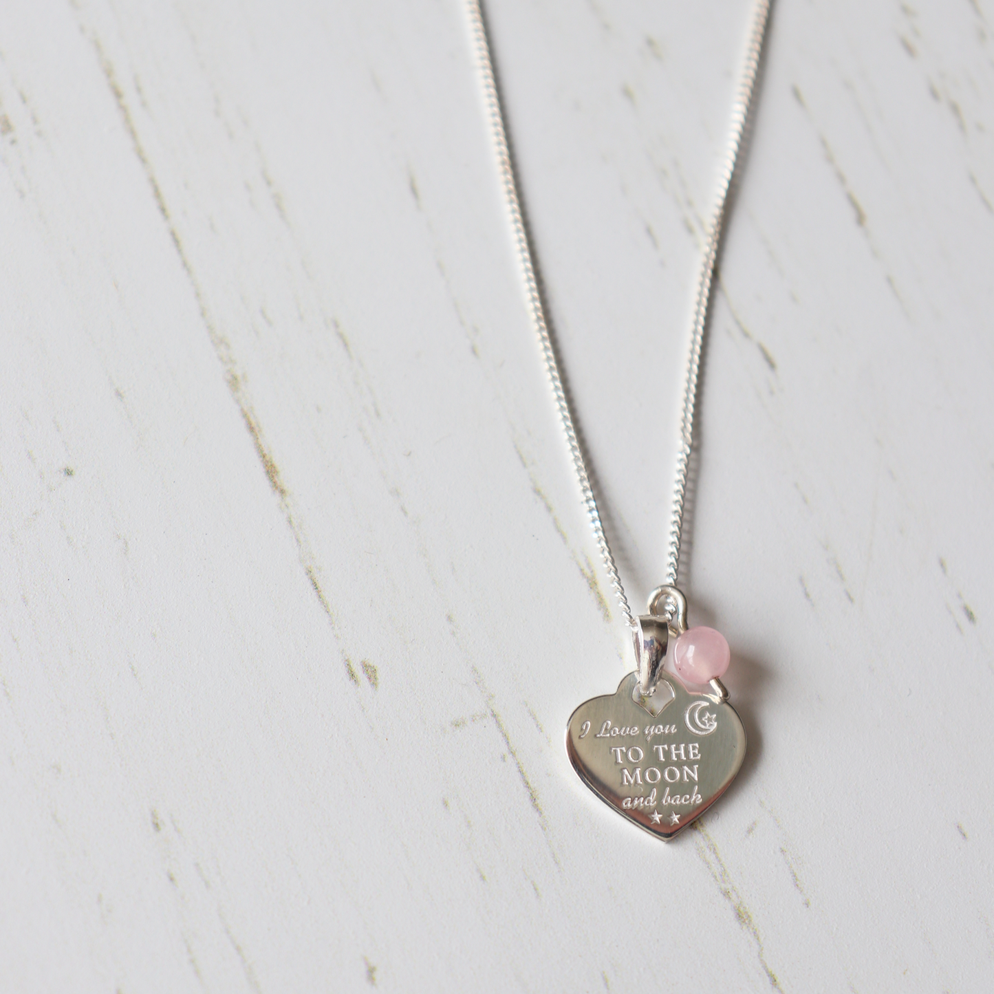 Love you to the Moon & Back necklace - Aligned Gemini Co