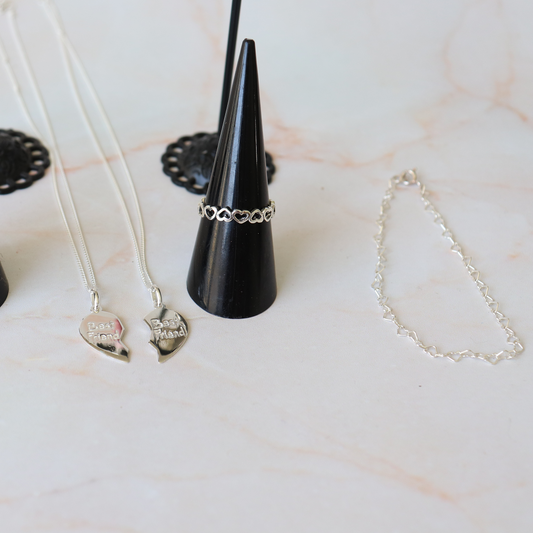 LOVE on repeat Ring - Aligned Gemini Co