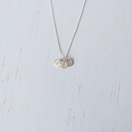 Custom Initial Necklace - Aligned Gemini Co