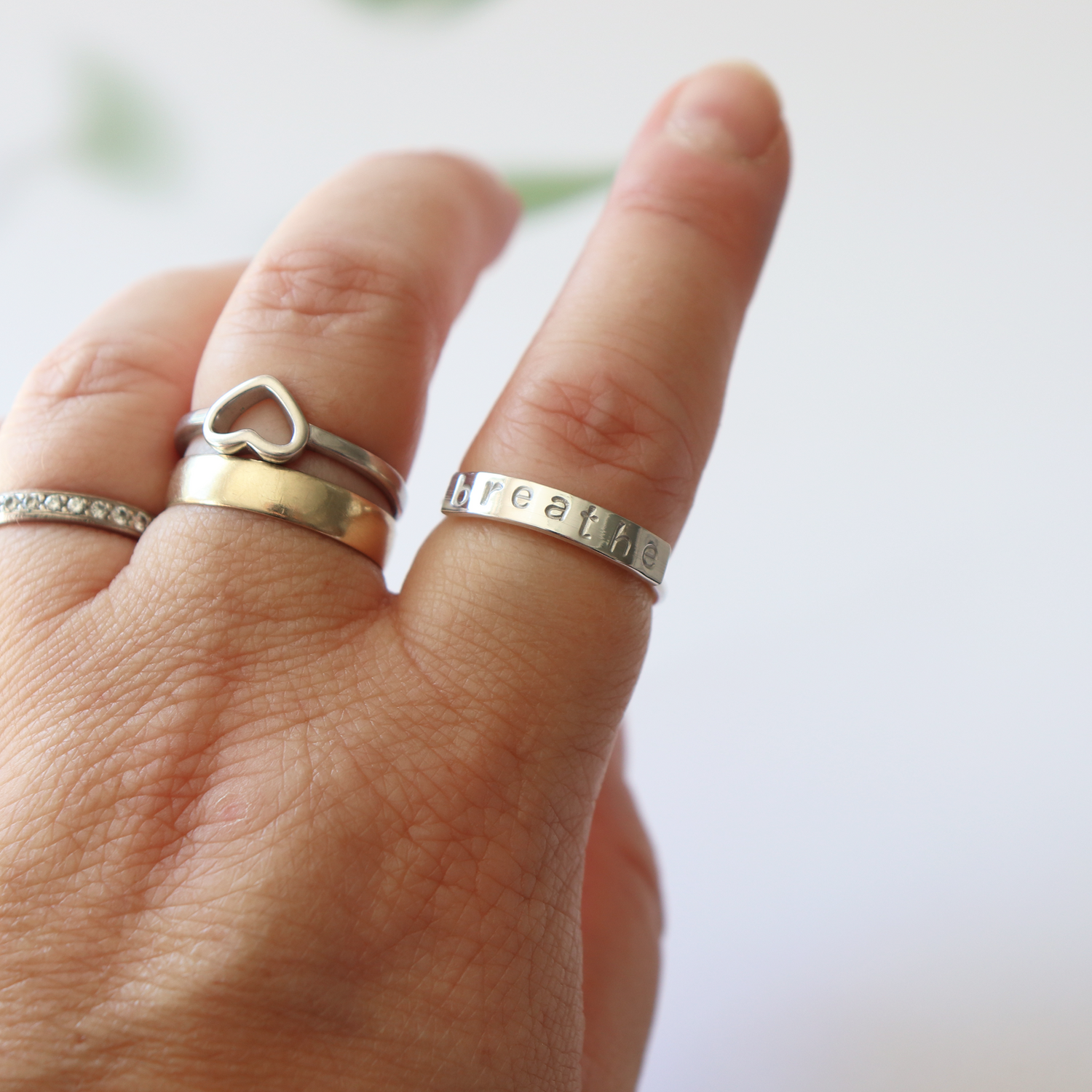 BREATHE Ring - Aligned Gemini Co