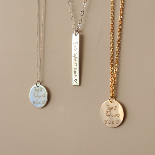 The Aura – Large Circle Pendant - Aligned Gemini Co