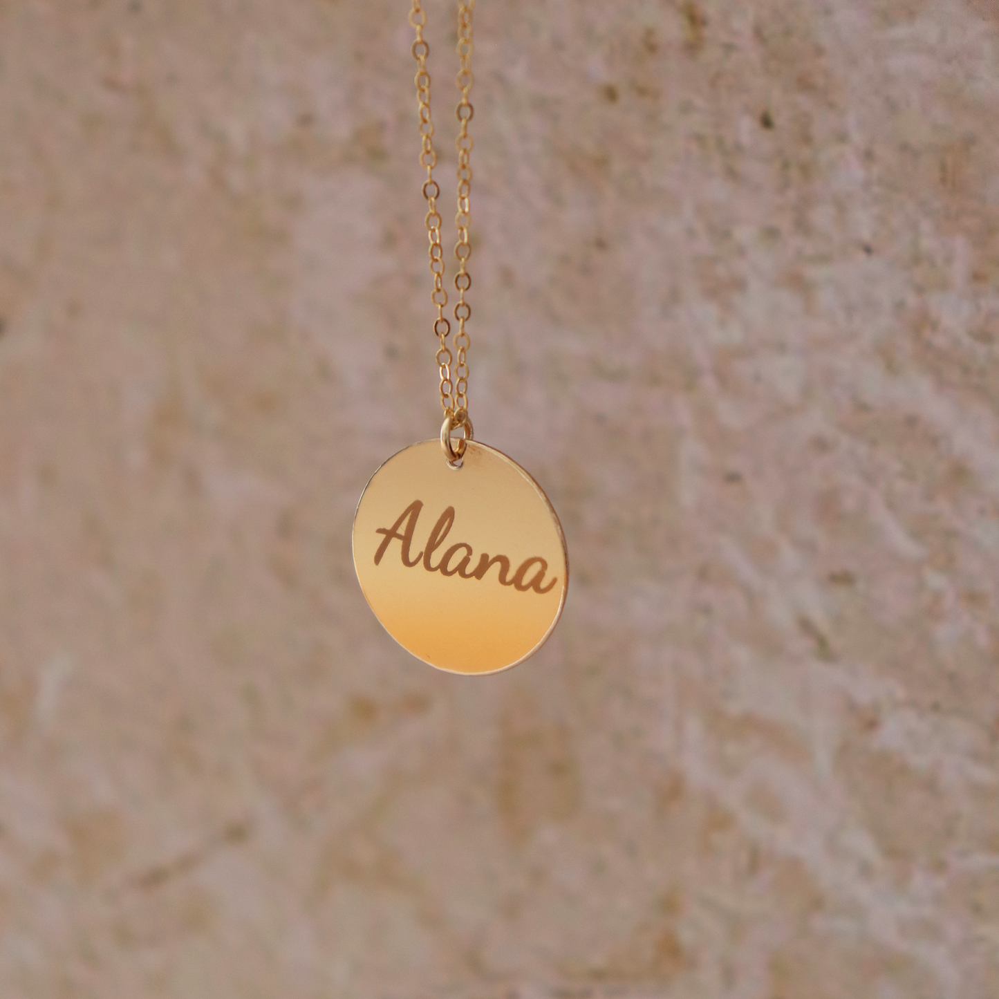 The Name Medallion Necklace