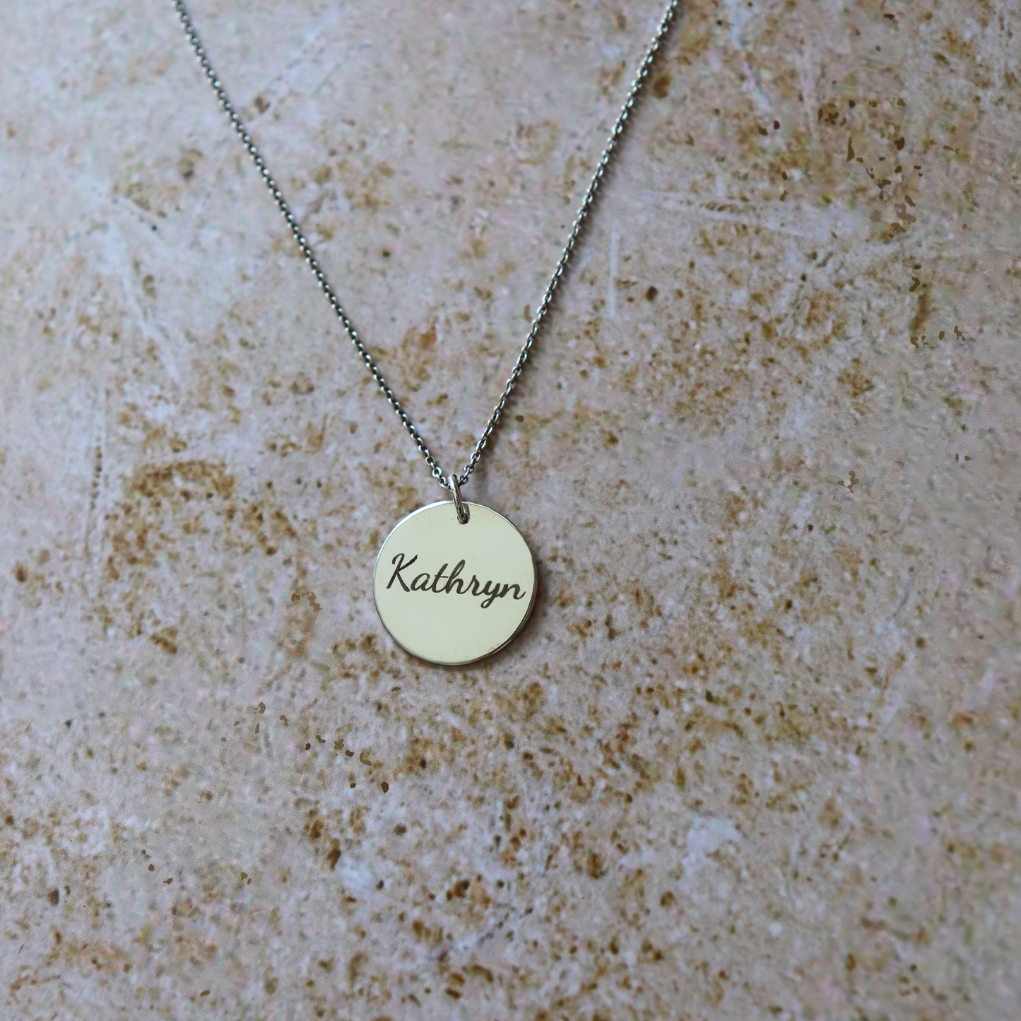 The Name Medallion Necklace