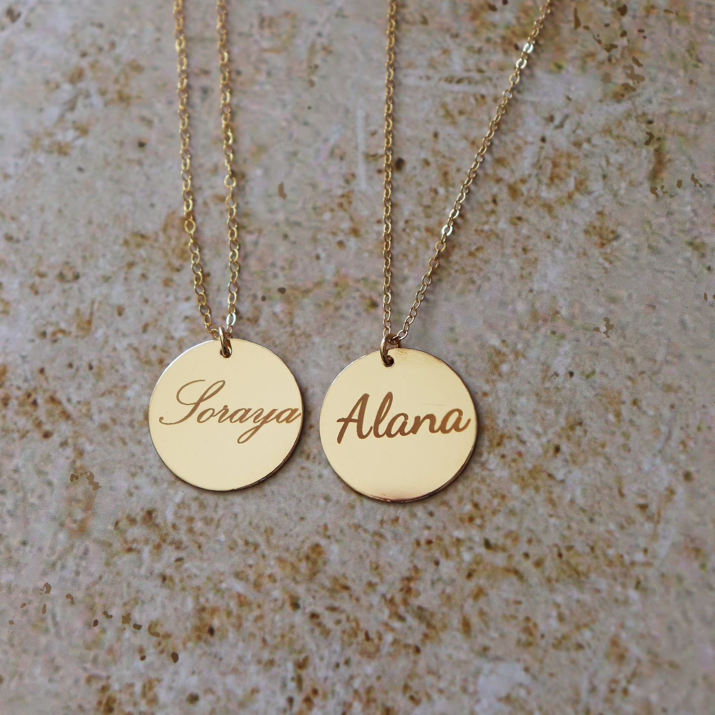 The Name Medallion Necklace
