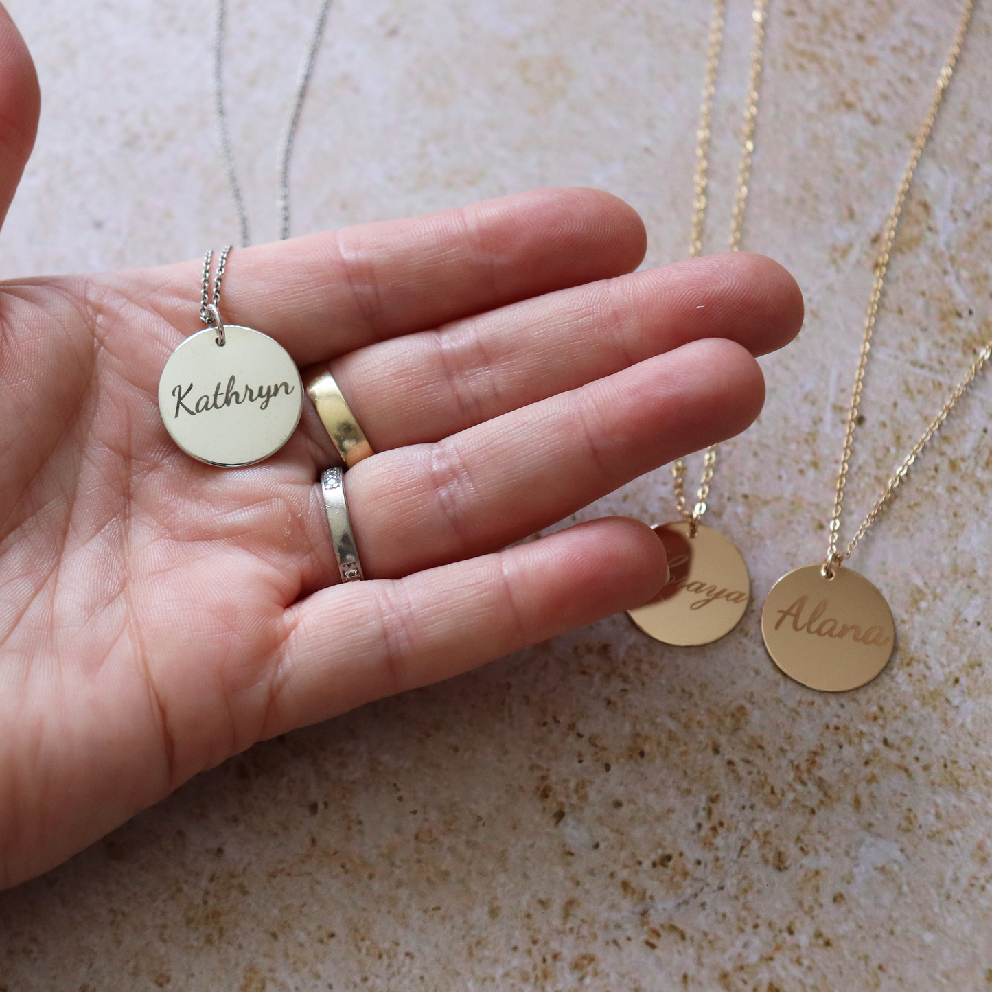 The Name Medallion Necklace