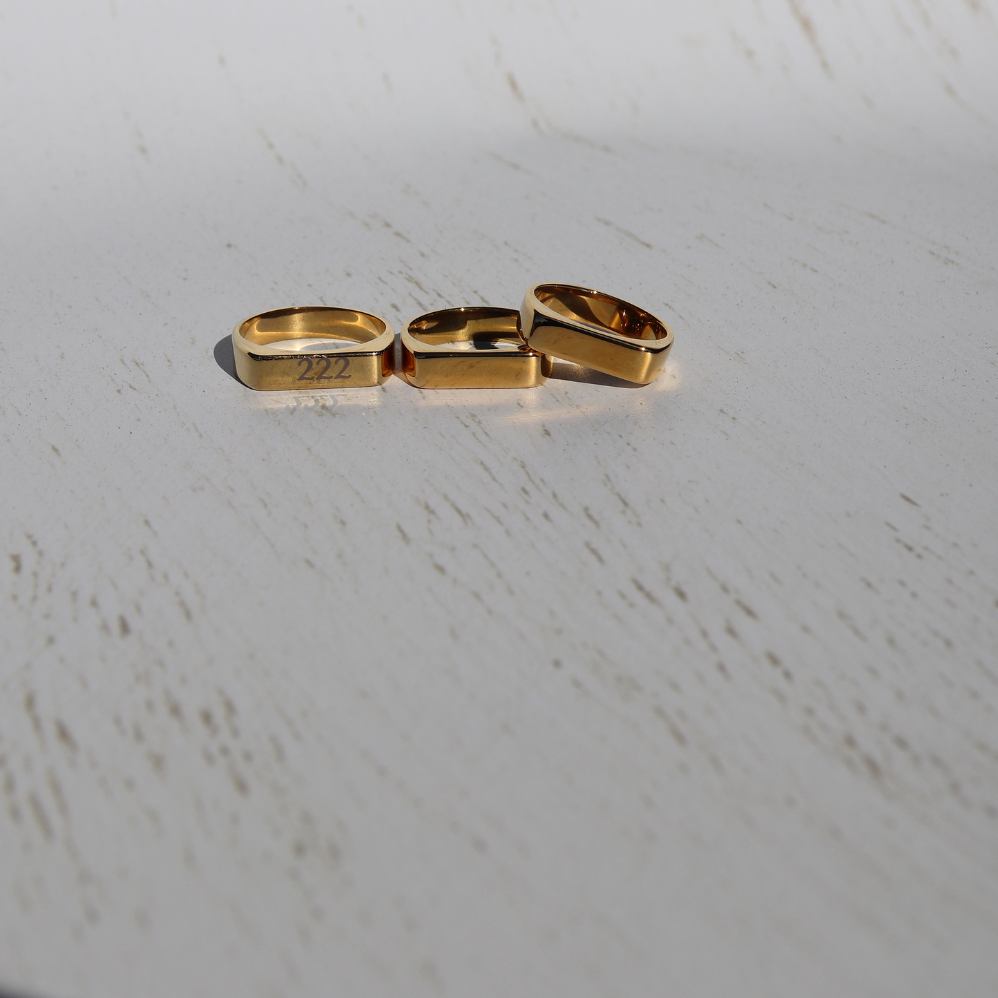 Engraved Signet Ring - Aligned Gemini Co