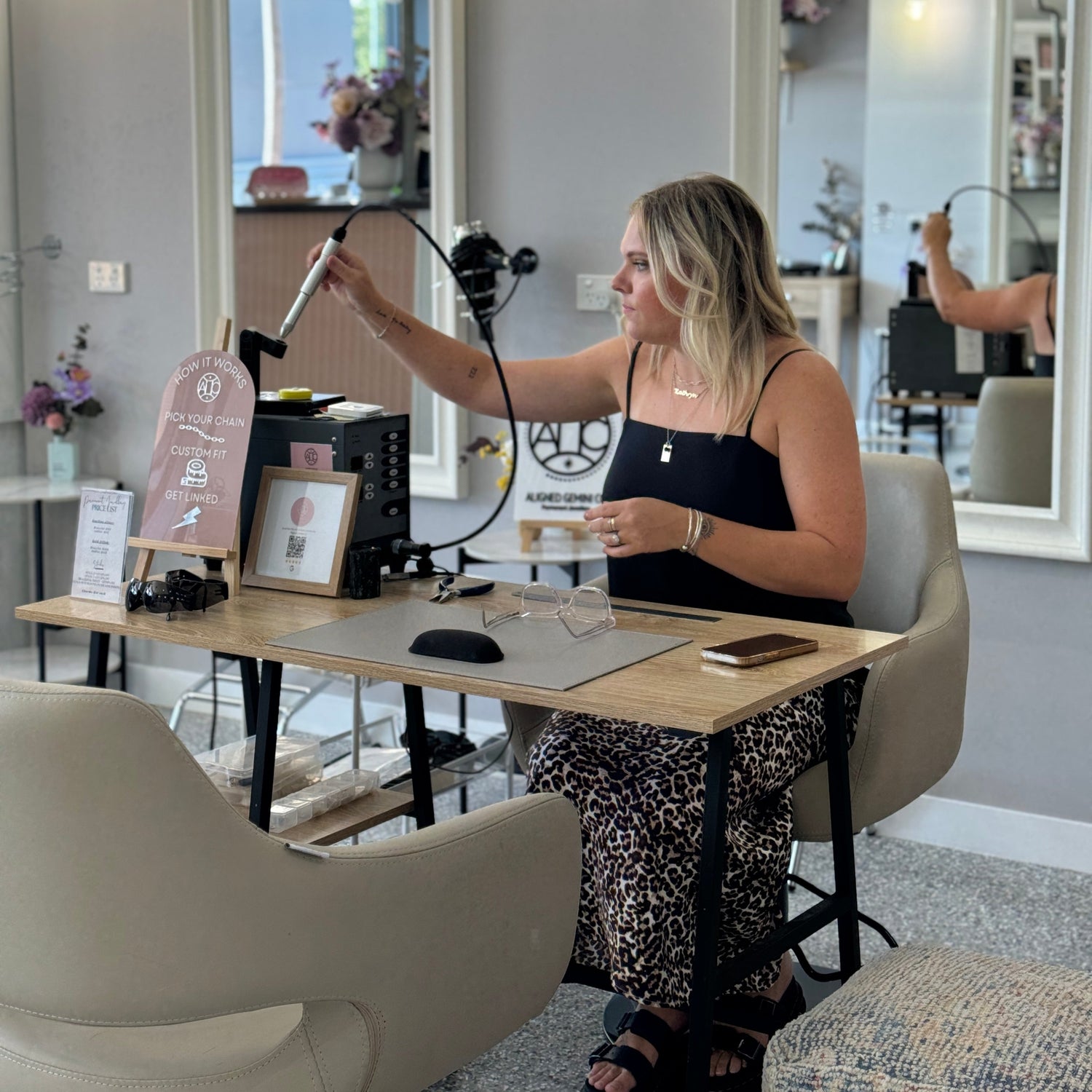 PERMANENT JEWELLERY PARTY - Aligned Gemini Co