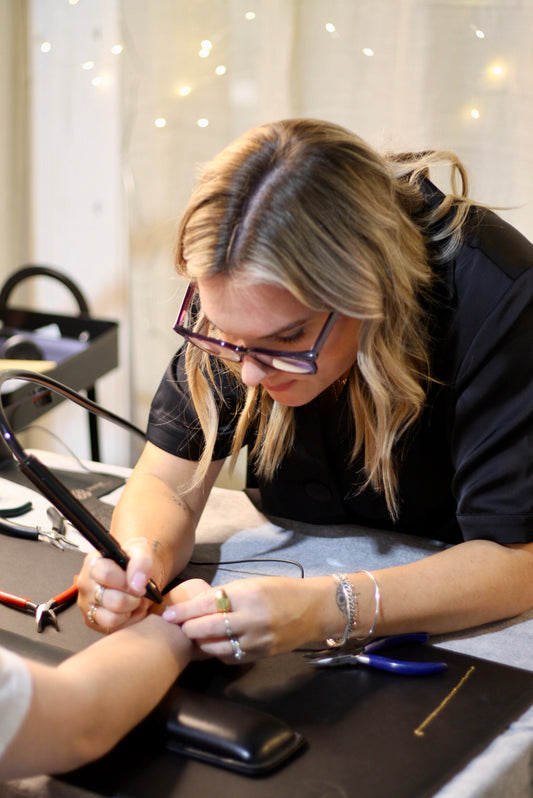 PERMANENT JEWELLERY + TINY TATTOO Event - BlackWolf Collective - Aligned Gemini Co