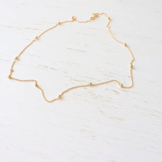 Gold Bead Chain - Aligned Gemini Co