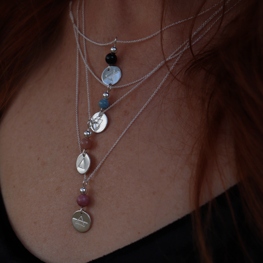 Water Element Necklace - Aligned Gemini Co