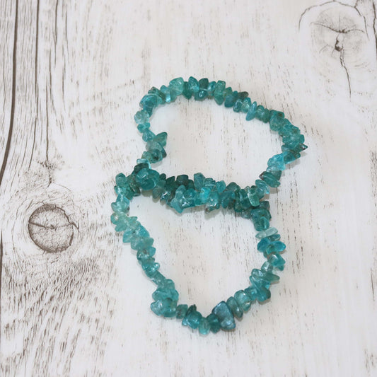 Apatite Bracelet - Vintage Rose Handmade Jewellery