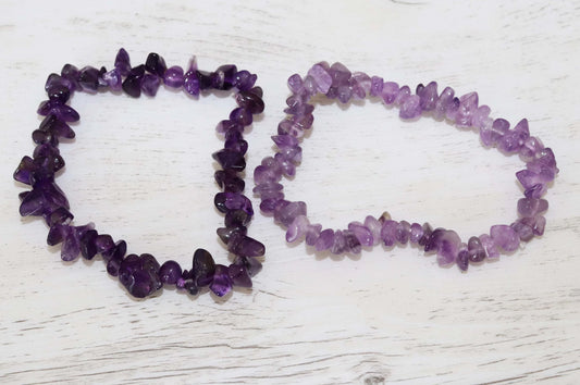 Amethyst Bracelet - Vintage Rose Handmade Jewellery