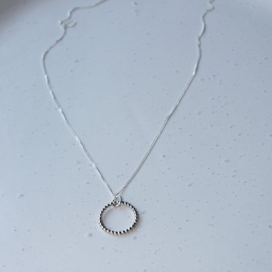 Infinity Necklace - Vintage Rose Handmade Jewellery