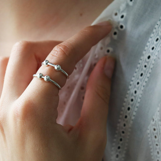 Anxiety Ring - Vintage Rose Handmade Jewellery