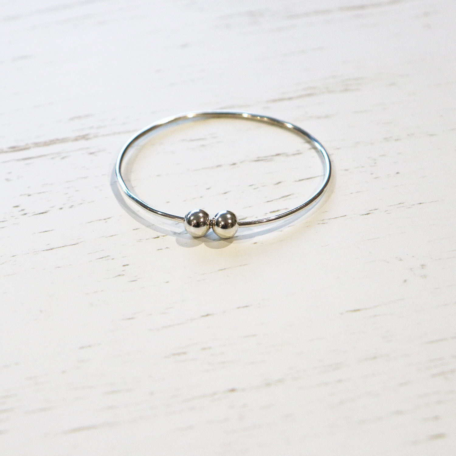 Anxiety Bangle - Vintage Rose Handmade Jewellery