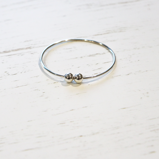 Anxiety Bangle - Vintage Rose Handmade Jewellery