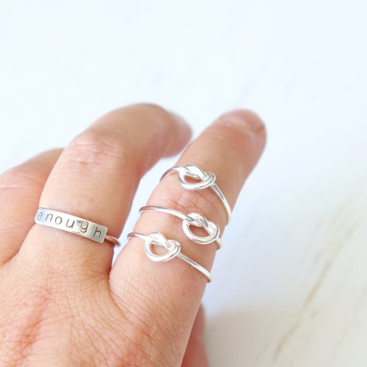 Love Knot Ring - Aligned Gemini Co