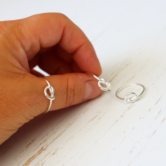 Love Knot Ring - Aligned Gemini Co